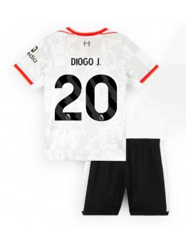 Liverpool Diogo Jota #20 Replika Tredje Kläder Barn 2024-25 Kortärmad (+ byxor)